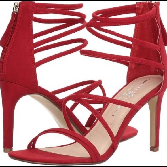 ❌❌SOLD❌❌Chinese Laundry Sheena Red Heels NWOT - Picture 3 of 13